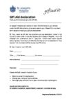 Gift Aid Form