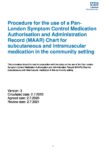 Procedure - V3 Pan-London Symptom Control MAAR chart