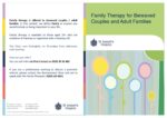 Couples and Adult Family Therapy Clinic Leaflet