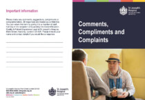 Comments Compliments and Complaints Leaflet